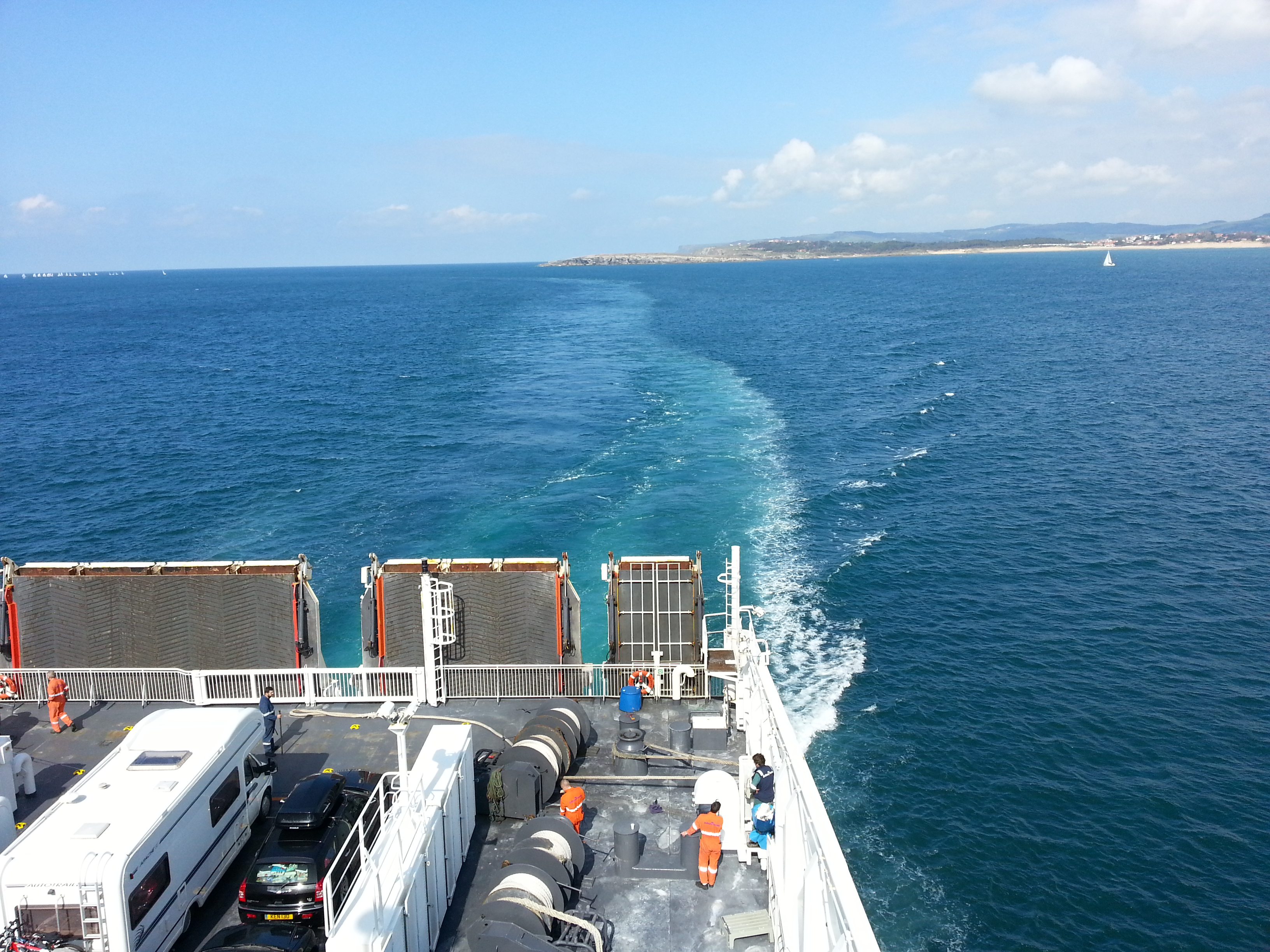 Approaching Santander