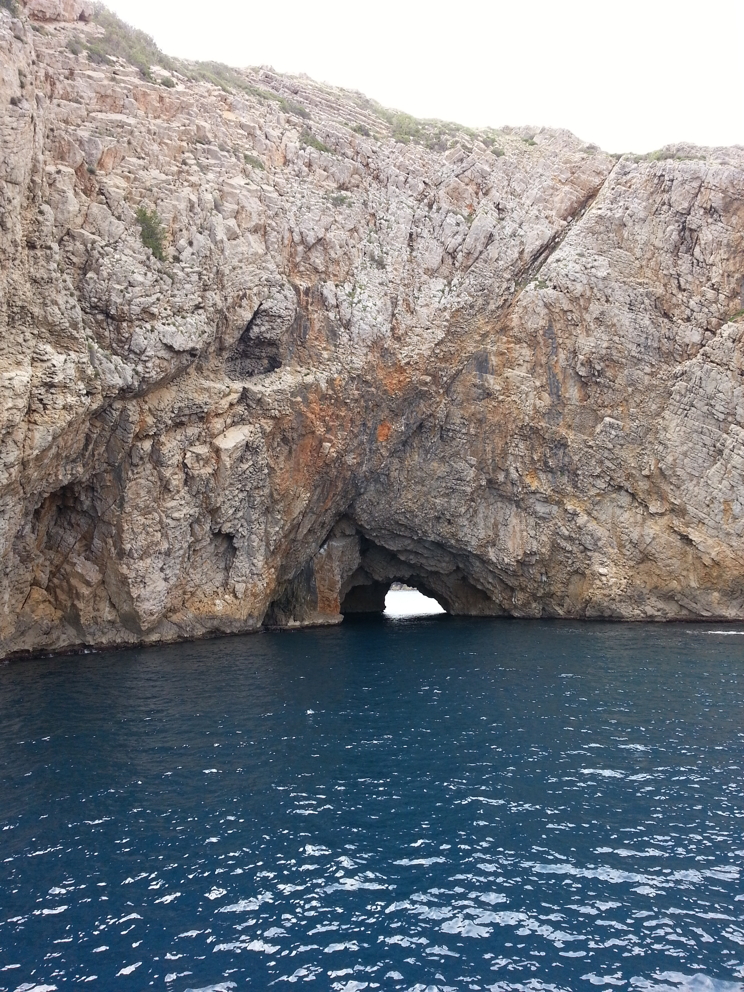 Arch across the sea