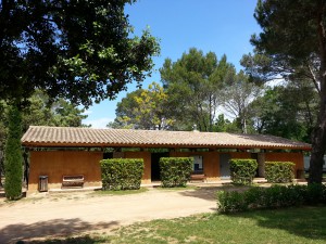 Shower block at Camping Begur