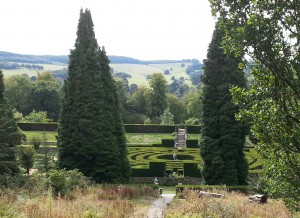 The maze at Chatsworth