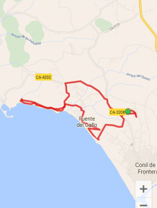 Cycle Route around Conil