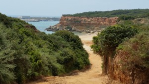 View to Conil port