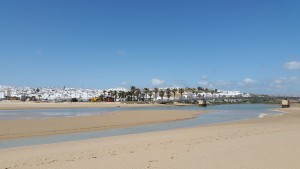 Conil view from beach