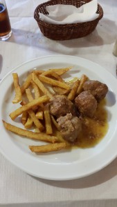 Meatballs and Chips