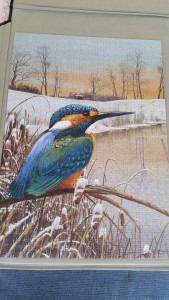 Kingfisher jigsaw puzzle...