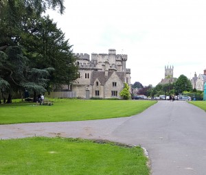 Cirencester - view from the Park...